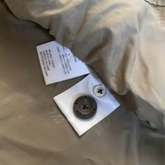 Vtg Woolrich Barn Coat Aztec Navajo Pattern Wool Jacket Womens XL Leather Collar - Picture 6 of 7